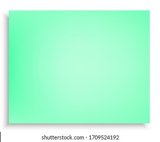 Original gradient mesh background. Vector illustration theme. Creative backdrop with smooth and soft shadow. Green trendy and easy editable colored banner template.
