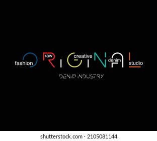 Original graphic t shirt and apparel design