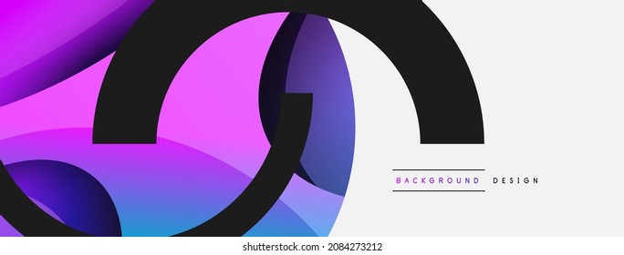 Original graphic wallpaper. Essential complex background. Movement concept composition vector illustration for wallpaper banner background or landing page