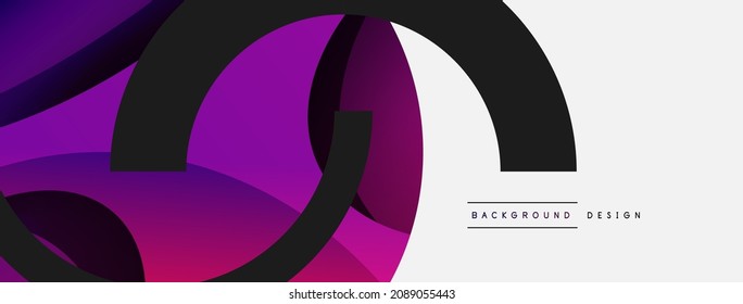 Papel gráfico original. Fondo esencial y complejo. Composición de concepto de movimiento ilustración vectorial para fondo de banners de fondo o página de aterrizaje de papel pintado