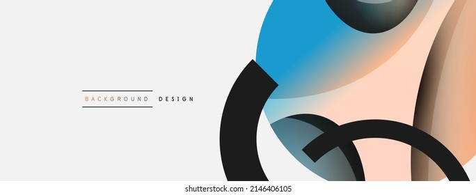 Original graphic wallpaper. Essential complex background. Movement concept composition vector illustration for wallpaper banner background or landing page