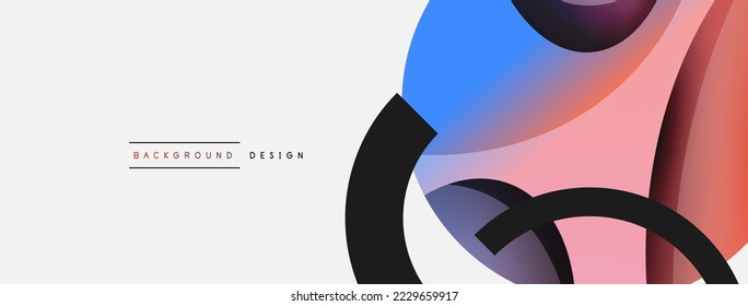 Papel gráfico original. Fondo esencial y complejo. Composición de concepto de movimiento ilustración vectorial para fondo de banners de fondo o página de aterrizaje de papel pintado