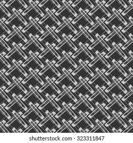 Original  gray - black geometric pattern of polygons on a dark background.