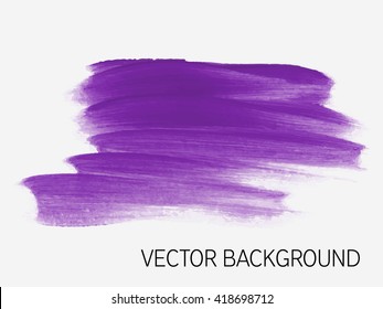 Original grunge abstract background brush paint texture design acrylic stroke poster vector. Original rough paper hand painted vector. Perfect design for headline, logo and banner. 