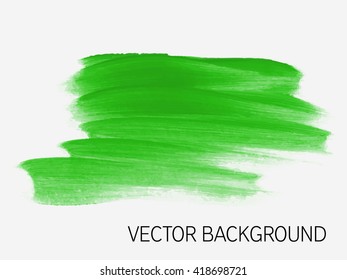 Original grunge abstract background brush paint texture design acrylic stroke poster vector. Original rough paper hand painted vector. Perfect design for headline, logo and banner. 
