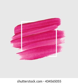 Original grunge abstract background brush paint texture design acrylic stroke poster illustration vector. Original rough paper hand painted vector. Perfect design for headline, logo and sale banner. 