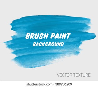 Original grunge brush paint texture design acrylic stroke poster vector. Original rough paper hand painted vector. Perfect design for headline, logo and banner. 