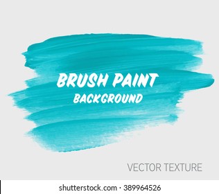 Original grunge brush paint texture design acrylic stroke poster vector. Original rough paper hand painted vector. Perfect design for headline, logo and banner. 