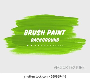 Original grunge brush paint texture design acrylic stroke poster vector. Original rough paper hand painted vector. Perfect design for headline, logo and banner. 