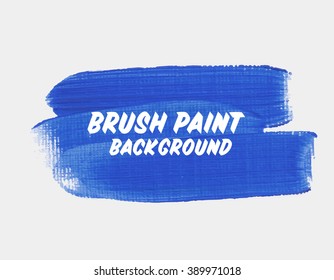 Original grunge brush paint texture design acrylic stroke poster over square frame vector. Original rough paper hand painted vector. Perfect design for headline, logo and banner. 