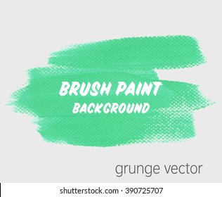 Original grunge brush paint texture design acrylic stroke poster vector. Original rough paper hand painted vector. Perfect design for headline, logo and banner.