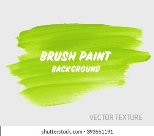 Original grunge brush paint texture background design acrylic stroke poster vector illustration. Original rough paper hand watercolor painted vector. Perfect design for headline, logo and banner.