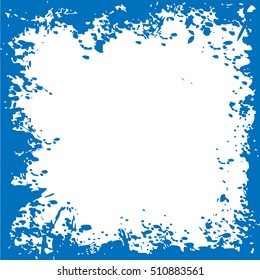 Original grunge square vector borders