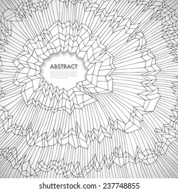 Original hand drawn abstract background with space for Your text, vector eps10 illustration