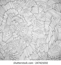 Fondo abstracto dibujado a mano original, vector eps10 ilustración