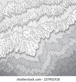 Original hand drawn paper abstract background, vector eps10 illustration