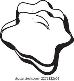 Original Handmade Tattoo Vector Artwork.Handcrafted Tattoo Vector Graphics