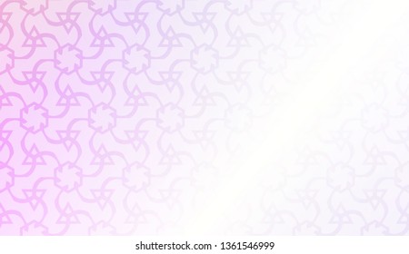 Original interior background in geometric style. Curved line. Vector illustration. Gradient color.