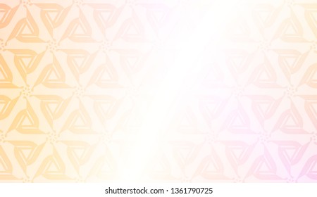 Original interior background in geometric style. Curved line. Vector illustration. Gradient color.