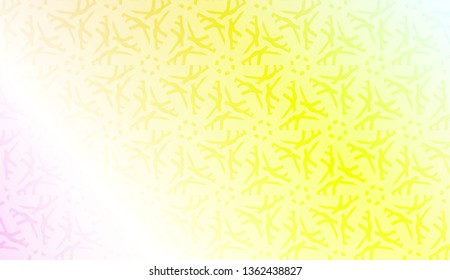 Original interior background in geometric style. Curved line. Vector illustration. Gradient color.