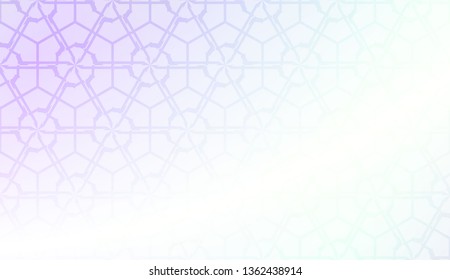 Original interior background in geometric style. Curved line. Vector illustration. Gradient color.