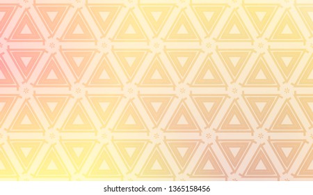 Original interior background in geometric style. Curved line. Vector illustration. Gradient color.