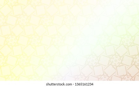 Original interior background in geometric style. Curved line. Vector illustration. Gradient color.
