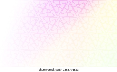 Original interior background in geometric style. Curved line. Vector illustration. Gradient color.