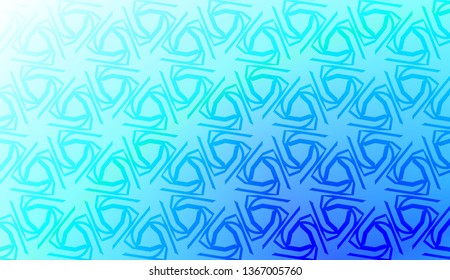 Original interior background in geometric style. Curved line. Vector illustration. Gradient color.