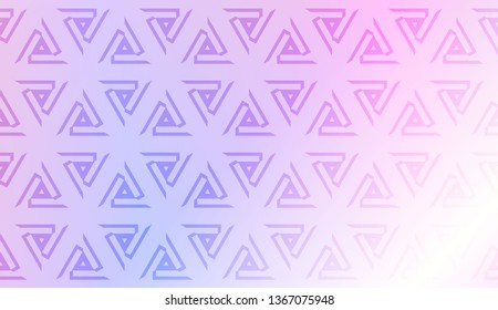 Original interior background in geometric style. Curved line. Vector illustration. Gradient color.