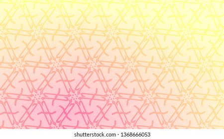 Original interior background in geometric style. Curved line. Vector illustration. Gradient color.