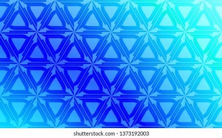 Original interior background in geometric style. Curved line. Vector illustration. Gradient color.