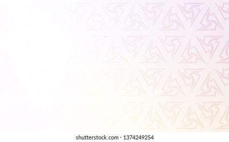 Original interior background in geometric style. Curved line. Vector illustration. Gradient color.