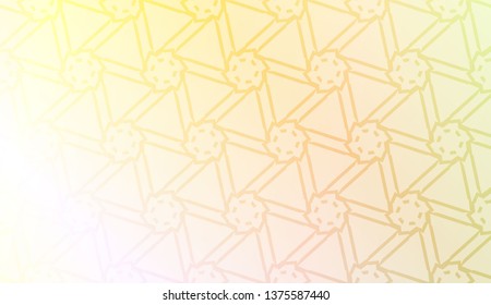 Original interior background in geometric style. Curved line. Vector illustration. Gradient color.