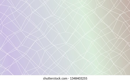 Original interior background in polygonal mesh style. For your idea, presentation, smart design Vector illustration. Creative gradient color