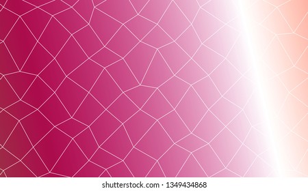 Original interior background in polygonal mesh style. For your idea, presentation, smart design Vector illustration. Creative gradient color