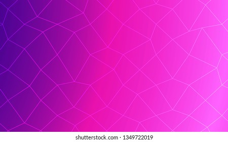 Original interior background in polygonal mesh style. For interior wallpaper, smart design, fashion print. Vector illustration. Creative gradient color