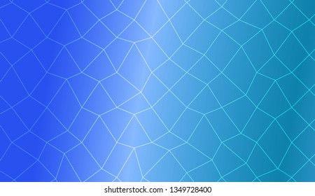 Original interior background in polygonal mesh style. For your idea, presentation, smart design Vector illustration. Creative gradient color