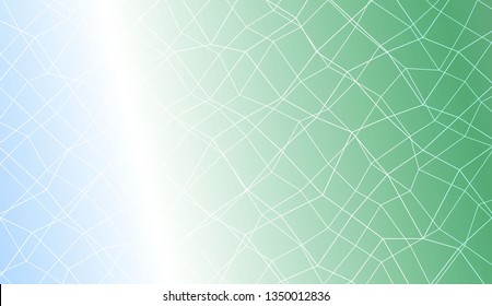 Original interior background in polygonal mesh style. For your idea, presentation, smart design Vector illustration. Creative gradient color
