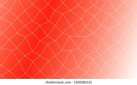 Original interior background in polygonal mesh style. For your idea, presentation, smart design Vector illustration. Creative gradient color