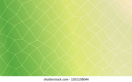 Original interior background in polygonal mesh style. For interior wallpaper, smart design, fashion print. Vector illustration. Creative gradient color