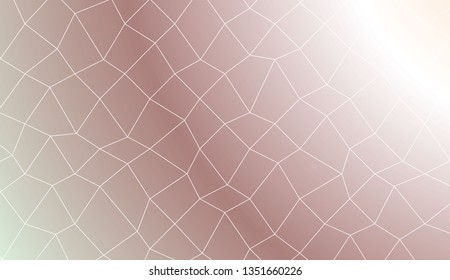 Original interior background in polygonal mesh style. For your idea, presentation, smart design Vector illustration. Creative gradient color