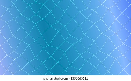 Original interior background in polygonal mesh style. For your idea, presentation, smart design Vector illustration. Creative gradient color
