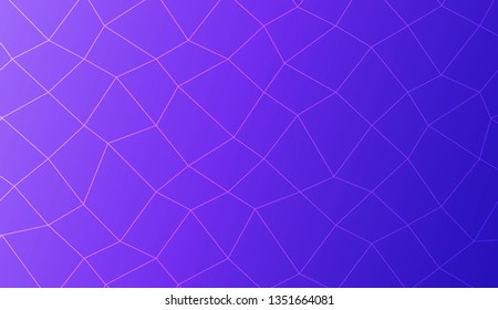 Original interior background in polygonal mesh style. For your idea, presentation, smart design Vector illustration. Creative gradient color