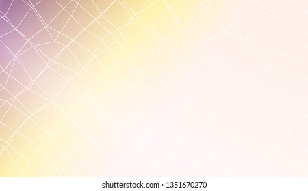 Original interior background in polygonal mesh style. For interior wallpaper, smart design, fashion print. Vector illustration. Creative gradient color