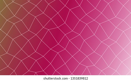 Original interior background in polygonal mesh style. For your idea, presentation, smart design Vector illustration. Creative gradient color