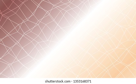 Original interior background in polygonal mesh style. For your idea, presentation, smart design Vector illustration. Creative gradient color