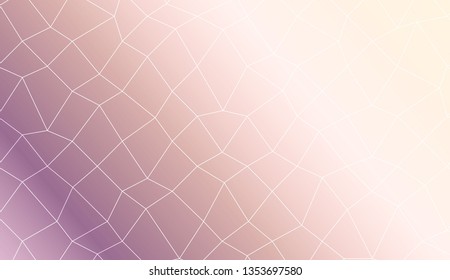 Original interior background in polygonal mesh style. For interior wallpaper, smart design, fashion print. Vector illustration. Creative gradient color