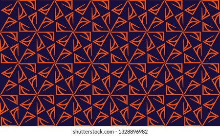 Original interior background in triangles style. Vector illustration. For modern interior design, fashion print.