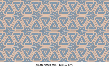 Original interior background in triangles style. Vector illustration. For modern interior design, fashion print.